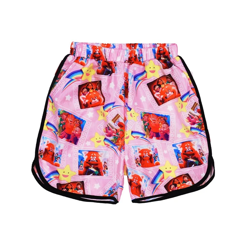 Children Charm Turning Red Seaside Beach Pants Girls Cartoon Print Quick-Drying Bathing Suit Holiday Shorts
Children Charm Turning Red Seaside Beach Pants Girls Cartoon Print Quick-Drying Bathing Suit Holiday Shorts