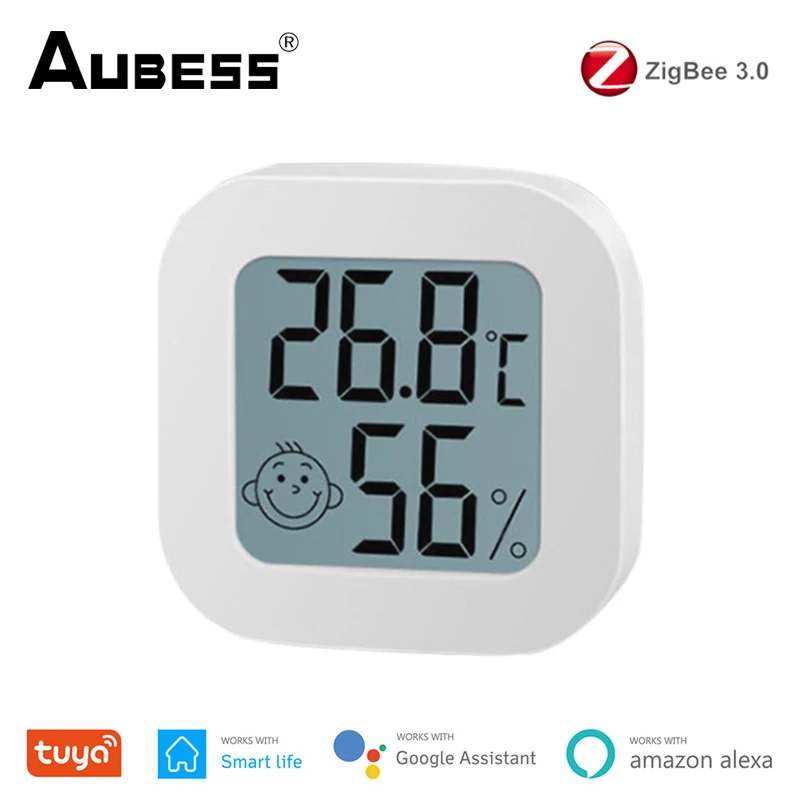 Умный термометр Tuya Zigbee, термометр с гигрометром и ЖК-дисплеем, с поддержкой Alexa и Google Assistant
Умный термометр Tuya Zigbee, термометр с гигрометром и ЖК-дисплеем, с поддержкой Alexa и Google Assistant