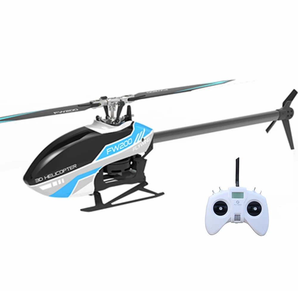FLYWING FW200 6CH 3D GPS Altitude Hold One-key Return APP Adjust Brushless RC Helicopter RTF With H1 V2 Flight Control
FLYWING FW200 6CH 3D GPS Altitude Hold One-key Return APP Adjust Brushless RC Helicopter RTF With H1 V2 Flight Control