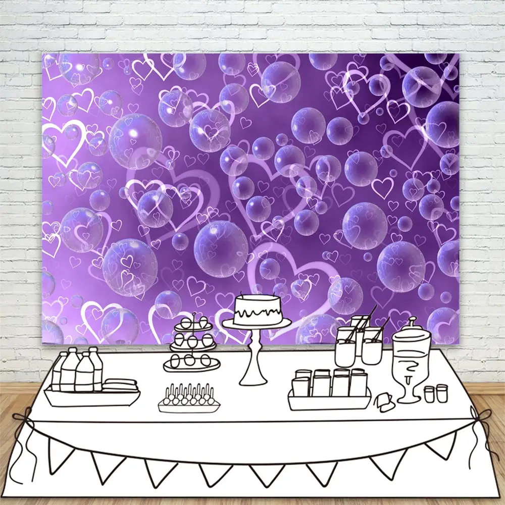 Purple Bubbles Backdrop Sweetheart Children Birthday Party Photo Studio Booth Background
Purple Bubbles Backdrop Sweetheart Children Birthday Party Photo Studio Booth Background