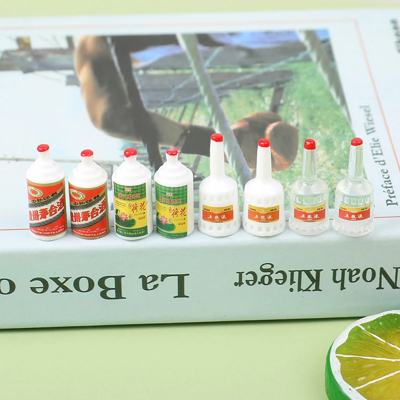 10pcs 1/12 Dollhouse Miniature Maotai Bottle Wine Mini Chinese wine Drinks Toy 
10pcs 1/12 Dollhouse Miniature Maotai Bottle Wine Mini Chinese wine Drinks Toy