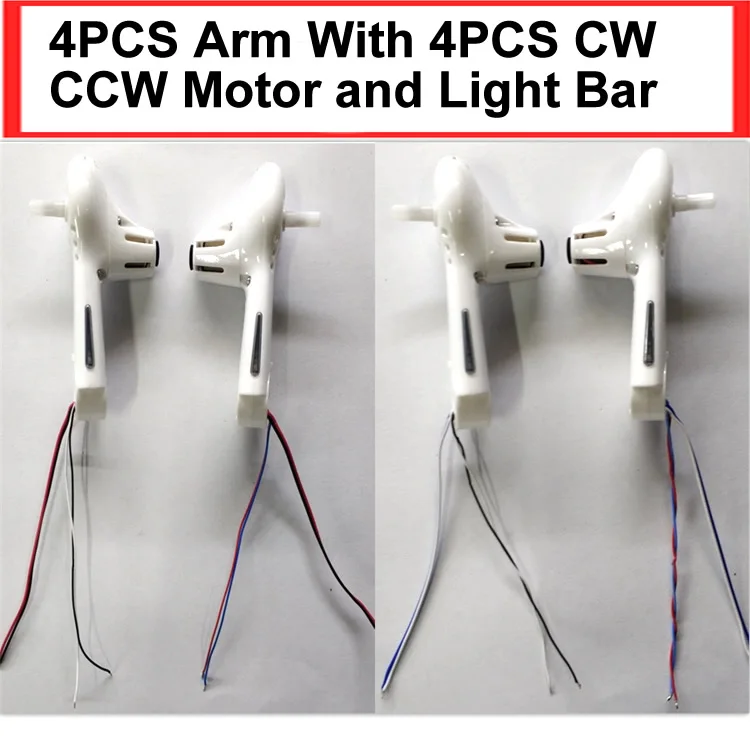 4PCS Arm Set Spare Part for Syma Z3 GPS Drone Wifi Folding Quadcopter Front Rear Left Right Arm with Motor Engine DIY Accessory
4PCS Arm Set Spare Part for Syma Z3 GPS Drone Wifi Folding Quadcopter Front Rear Left Right Arm with Motor Engine DIY Accessory