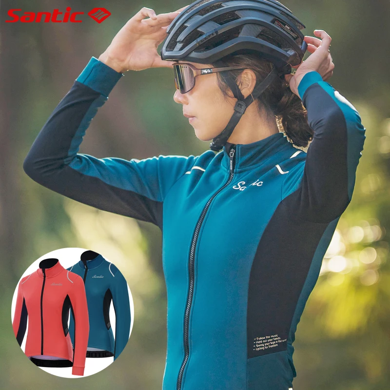 Santic Long Sleeve Cycling Jacket Windproof Thermal Winter Riding Jacket UV Protection Road Mtb Bicycle Clothing Bicycle Clothes
Santic Long Sleeve Cycling Jacket Windproof Thermal Winter Riding Jacket UV Protection Road Mtb Bicycle Clothing Bicycle Clothes