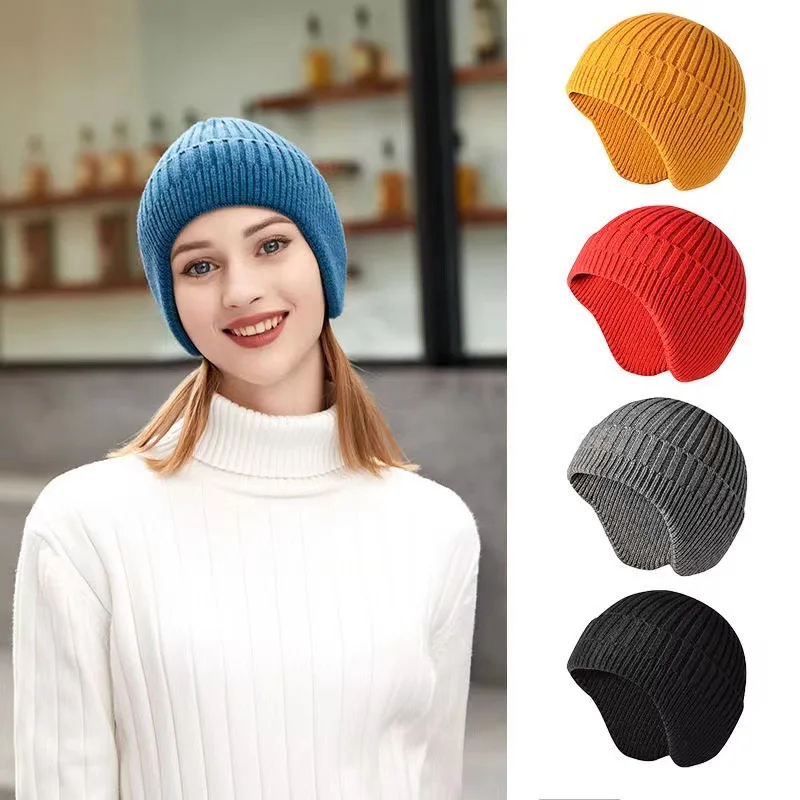 Winter hat Ear protection cap Skullcap Unisex Hat Warm hat Set head cap Add wool Thick Knitted Hats Outdoor hats Casual
Winter hat Ear protection cap Skullcap Unisex Hat Warm hat Set head cap Add wool Thick Knitted Hats Outdoor hats Casual