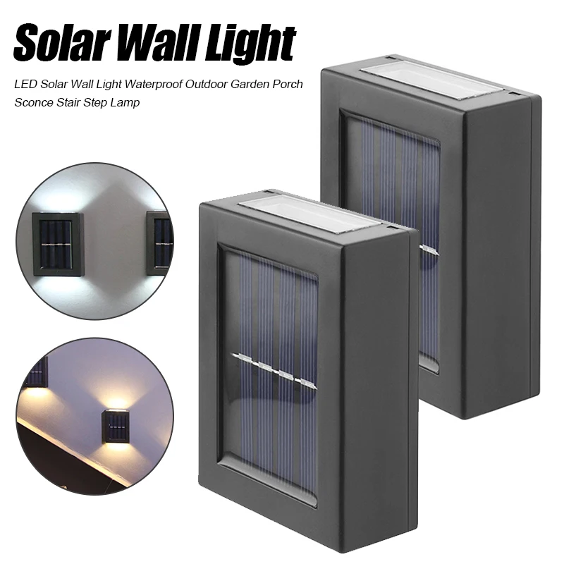 1Pc LED Solar Wall Lamp Waterproof Garden Decor Lamps for Balcony Courtyard Street Wall Light Sunlight Garden Outdoor Solar Lamp
1Pc LED Solar Wall Lamp Waterproof Garden Decor Lamps for Balcony Courtyard Street Wall Light Sunlight Garden Outdoor Solar Lamp