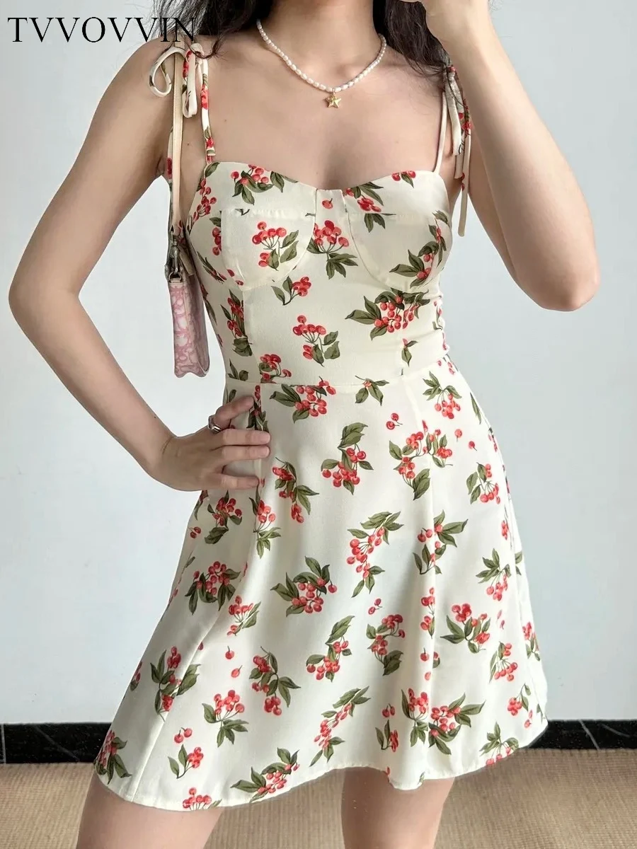 TVVOVVIN French Cherry Print Strap Slip Dress Tank Mini Tops Women Summer A-line High Waist Spicy Girl Dresses Fashion PZL8 
TVVOVVIN French Cherry Print Strap Slip Dress Tank Mini Tops Women Summer A-line High Waist Spicy Girl Dresses Fashion PZL8