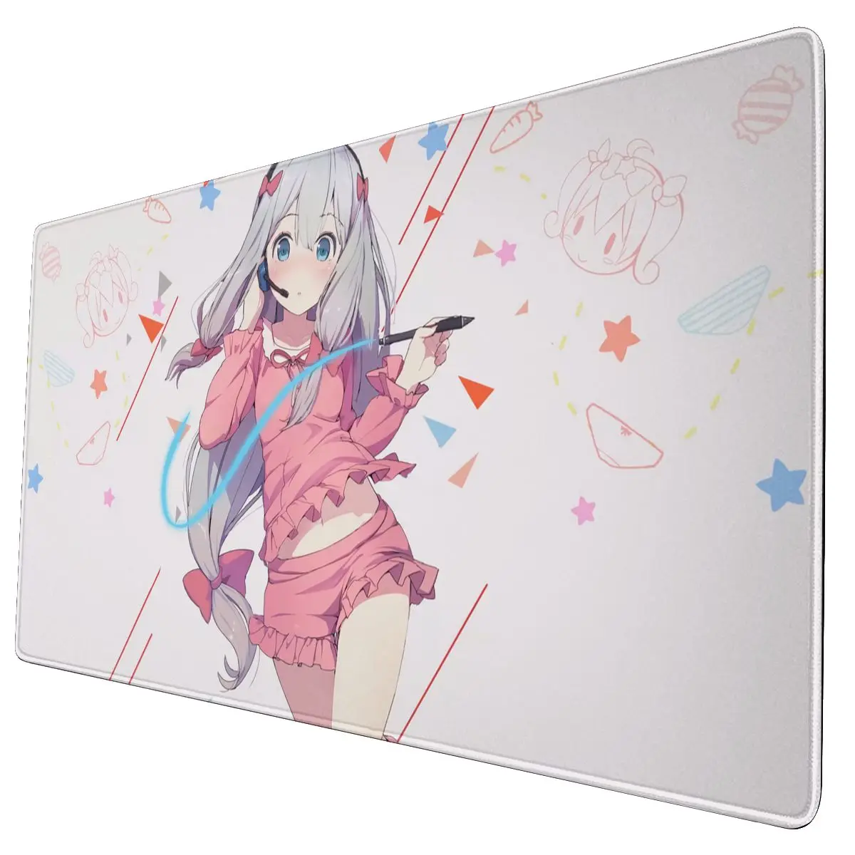 Eromanga Sensei Izumi Sagiri Cute Anime Gaming Mouse Pad Keyboard Mouse Mat XL Anti-slip Natural Rubber Mousepad for Computer
Eromanga Sensei Izumi Sagiri Cute Anime Gaming Mouse Pad Keyboard Mouse Mat XL Anti-slip Natural Rubber Mousepad for Computer