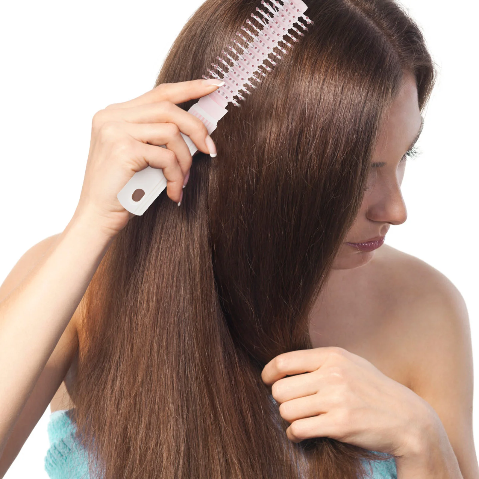 Comb Brush Curly Hair Blow Drying Modeling Round Plastic Men Women Curling Hairbrush
Comb Brush Curly Hair Blow Drying Modeling Round Plastic Men Women Curling Hairbrush