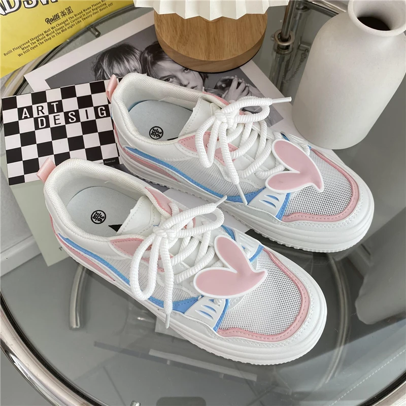Женские сетчатые кроссовки, розовые дышащие кроссовки на плоской платформе, на шнуровке, повседневная обувь на лето, 2023 
Женские сетчатые кроссовки, розовые дышащие кроссовки на плоской платформе, на шнуровке, повседневная обувь на лето, 2023