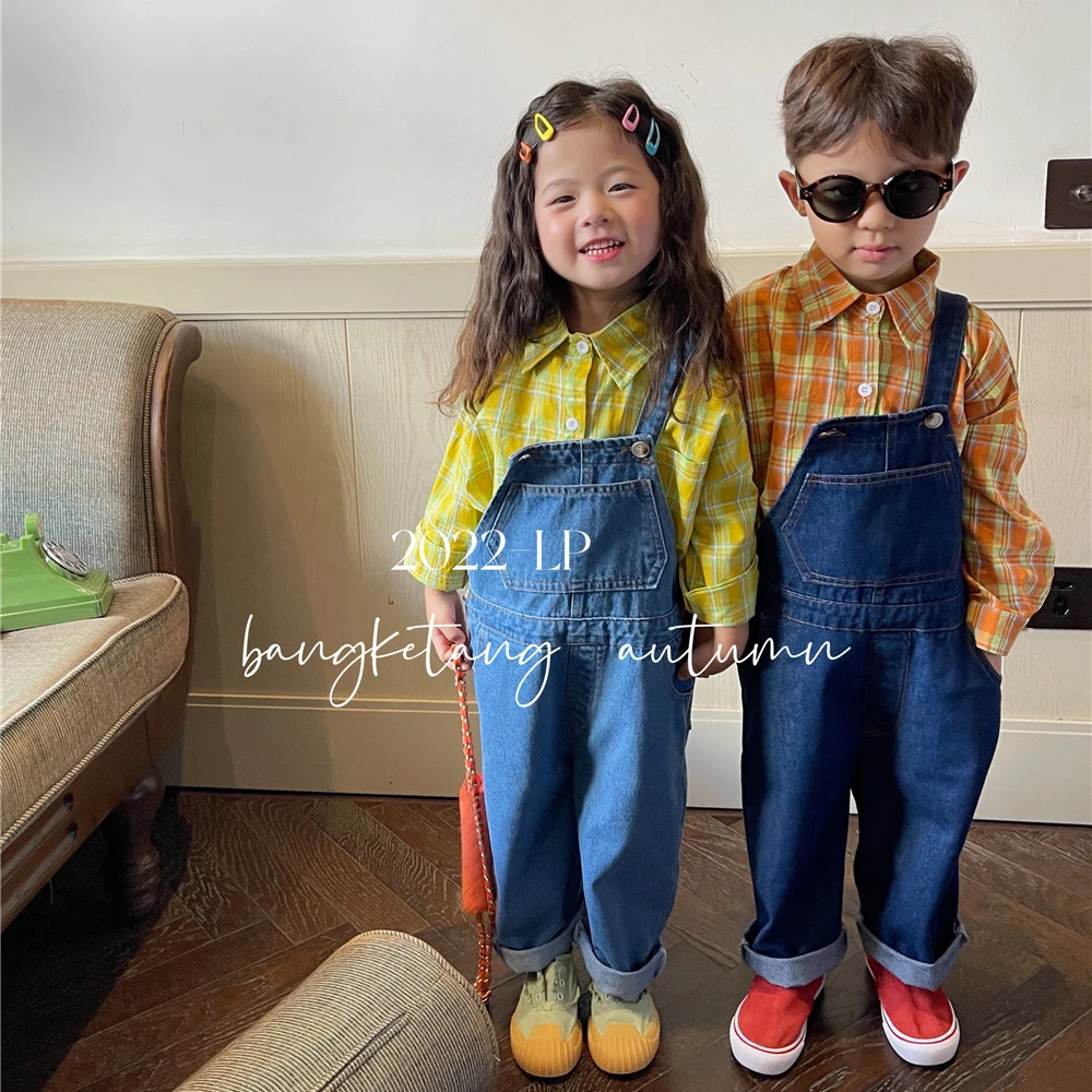 2022 Toddler Boy Pants Denim Clothes Girls Overalls Dungarees Kids Baby Jeans Jumpsuit With Suspenders Children Clothing Outfits
2022 Toddler Boy Pants Denim Clothes Girls Overalls Dungarees Kids Baby Jeans Jumpsuit With Suspenders Children Clothing Outfits