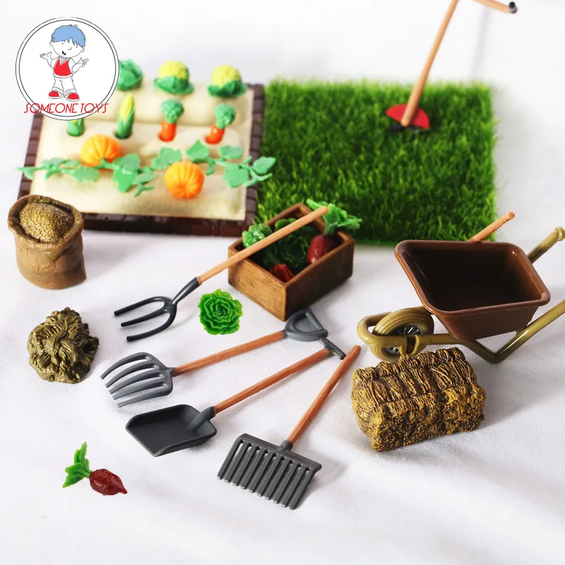 1/12 Doll house Accessories Decoration Miniature Shovel Hoe and Pitchfork Farming Tools Fairy Garden for 6" action body figure
1/12 Doll house Accessories Decoration Miniature Shovel Hoe and Pitchfork Farming Tools Fairy Garden for 6" action body figure
