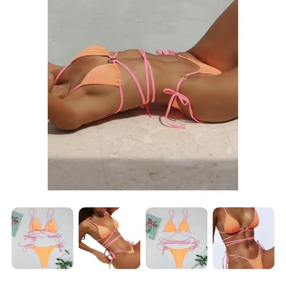 Trendy Women Swimwear Wire Free Soft Girls Swimsuit Splicing Color Triangle Bra High Waist Briefs Bathing Suit
Trendy Women Swimwear Wire Free Soft Girls Swimsuit Splicing Color Triangle Bra High Waist Briefs Bathing Suit