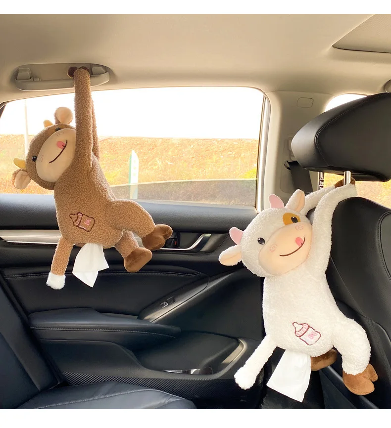 Cartoon Net Red Cow Car Tissue Box Seat Back, Armrest Hanging Tissue Box Trailer Tissue Cover Car Drawer Box Car Decoration
Cartoon Net Red Cow Car Tissue Box Seat Back, Armrest Hanging Tissue Box Trailer Tissue Cover Car Drawer Box Car Decoration