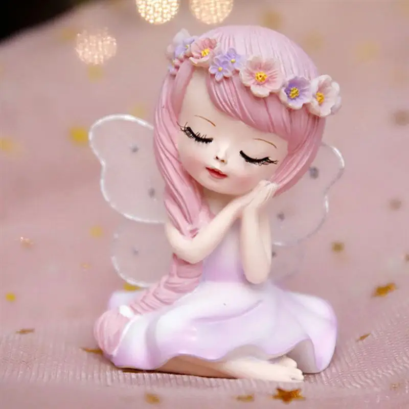 Creative Flower Fairy Statue Household Pretty Fairy Statue Decorative Desktop Artware
Creative Flower Fairy Statue Household Pretty Fairy Statue Decorative Desktop Artware