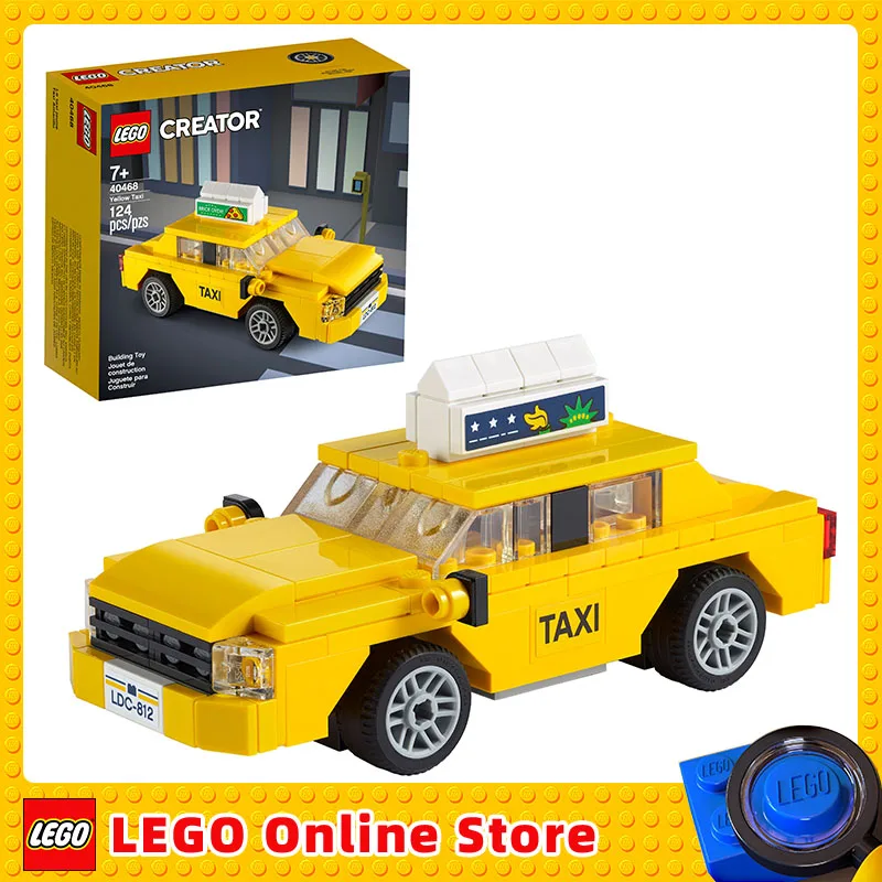 

LEGO Creator Yellow Taxi Children Building Blocks Toys 40468