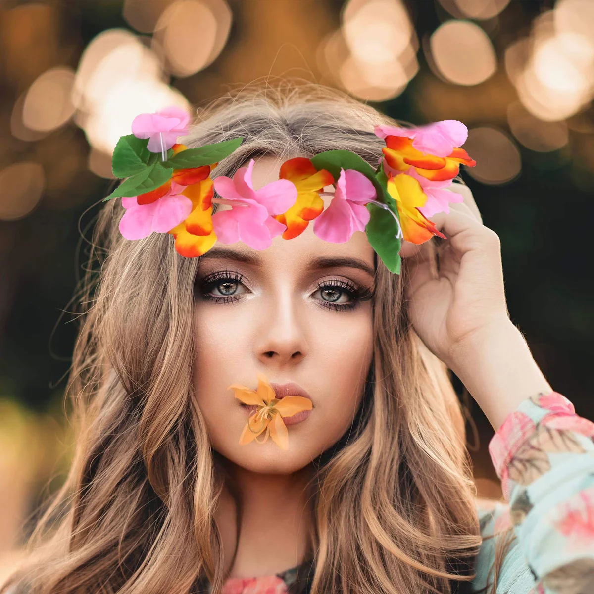 6pcs Flower Wreath Hawaiian Leis Bulk Hawaii Wreath Headpiece Hawaiian Leis for Adults Flower Garland
6pcs Flower Wreath Hawaiian Leis Bulk Hawaii Wreath Headpiece Hawaiian Leis for Adults Flower Garland