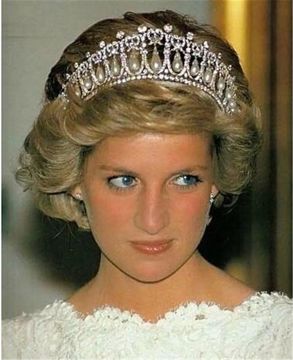 Bridal Crown Princess Diana Crown Rhinestone Pearl Drop Hair Accessories Wedding Accessories Crown Bridal Headwear Luxury Shiny
Bridal Crown Princess Diana Crown Rhinestone Pearl Drop Hair Accessories Wedding Accessories Crown Bridal Headwear Luxury Shiny