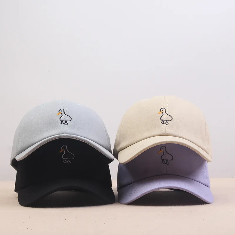 Casual Couple Cap Cartoon Duck Embroidery Cotton Casquette Baseball Cap Outdoor Summer Adjustable Snapback Sun Hat for Men Women
Casual Couple Cap Cartoon Duck Embroidery Cotton Casquette Baseball Cap Outdoor Summer Adjustable Snapback Sun Hat for Men Women