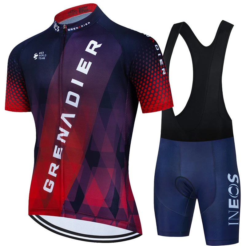 2023 Ineos Grenadiers Sports Team Training Bicycle Clothing Breathable Men Short Sleeve Cycling Jersey set MTB Bike Bib shorts
2023 Ineos Grenadiers Sports Team Training Bicycle Clothing Breathable Men Short Sleeve Cycling Jersey set MTB Bike Bib shorts