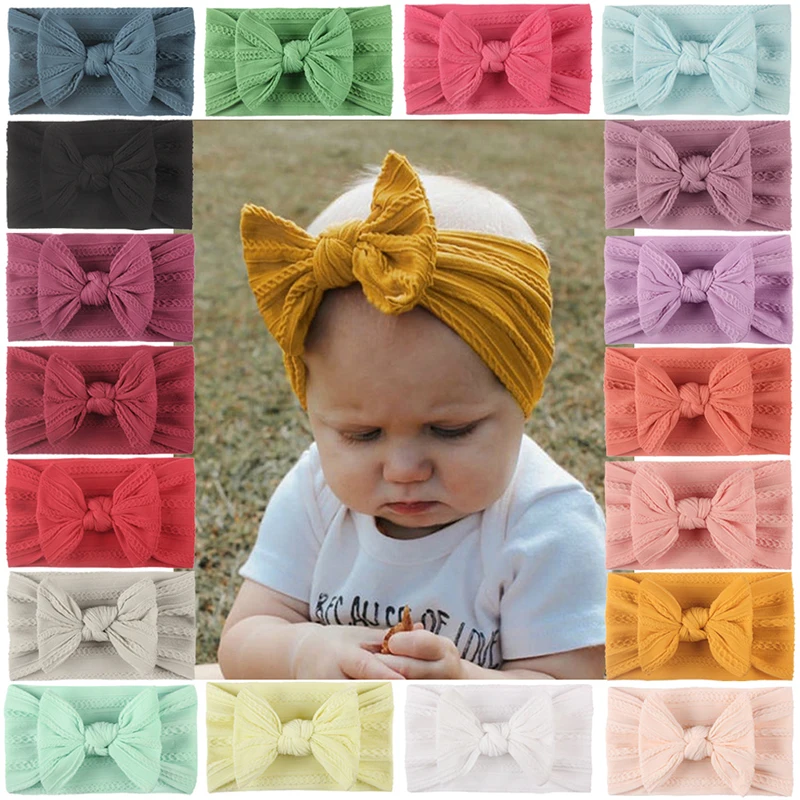 Solid Color Broadside Bowknot Headband for Kids Girls Elastic Hair Band Baby Knit Turban Soft Nylon Headwear Hair Accessories
Solid Color Broadside Bowknot Headband for Kids Girls Elastic Hair Band Baby Knit Turban Soft Nylon Headwear Hair Accessories