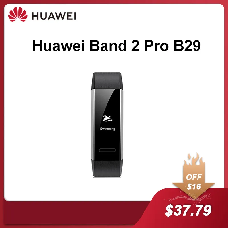 Original Huawei Band 2 Pro B29 Fitness Bracelet Swimming Waterproof 5ATM GPS Bracelet Smart Wristbands Bluetooth 4.0 Smart Band
Original Huawei Band 2 Pro B29 Fitness Bracelet Swimming Waterproof 5ATM GPS Bracelet Smart Wristbands Bluetooth 4.0 Smart Band