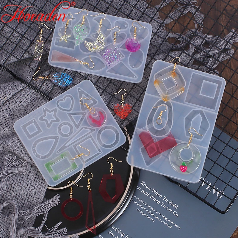 Handmade Earring Necklace Pendant Resin Silicone Mold DIY Making Jewelry Epoxy Mould Craft Resin Eco-friendly Mold
Handmade Earring Necklace Pendant Resin Silicone Mold DIY Making Jewelry Epoxy Mould Craft Resin Eco-friendly Mold
