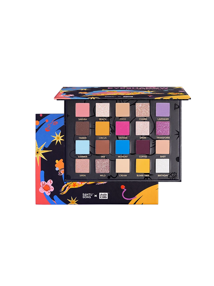 JudydoLL Color Twenty Colors Eye Shadow Plate Matte Shimmer Daily Color Sequins Thin and Glittering Earth
JudydoLL Color Twenty Colors Eye Shadow Plate Matte Shimmer Daily Color Sequins Thin and Glittering Earth