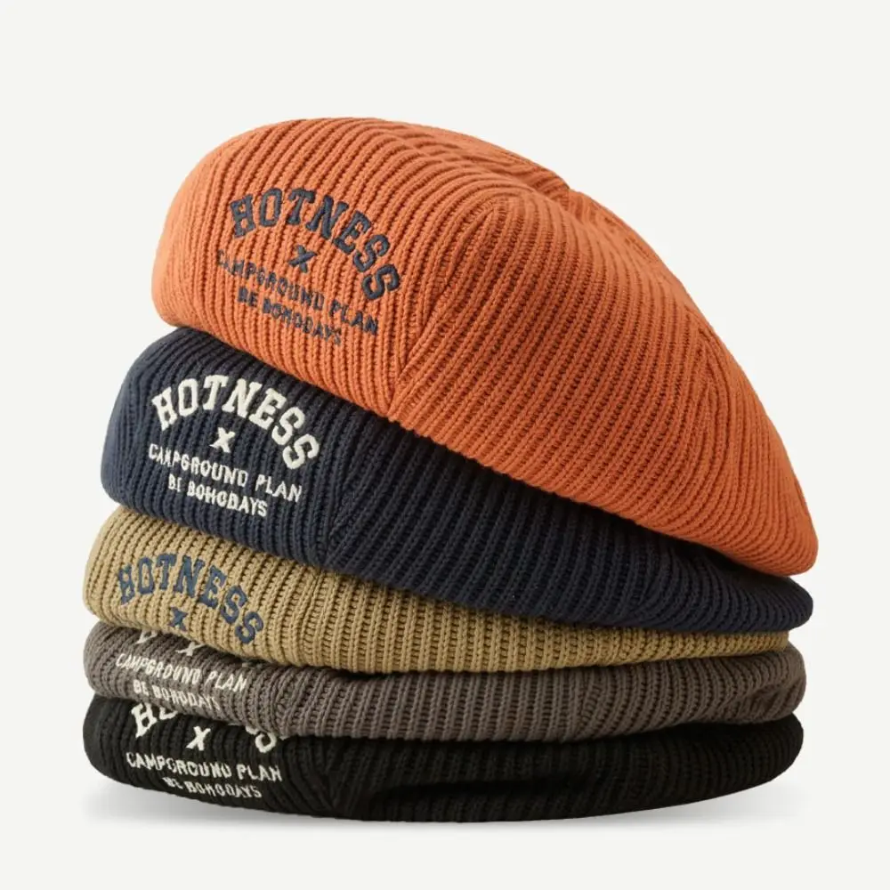 Harajuku Style Wash Knitted Beret Elegant All-match Warm Letter Embroidery Wool Octagonal Cap Hiphop Newsboy Hats Daily
Harajuku Style Wash Knitted Beret Elegant All-match Warm Letter Embroidery Wool Octagonal Cap Hiphop Newsboy Hats Daily
