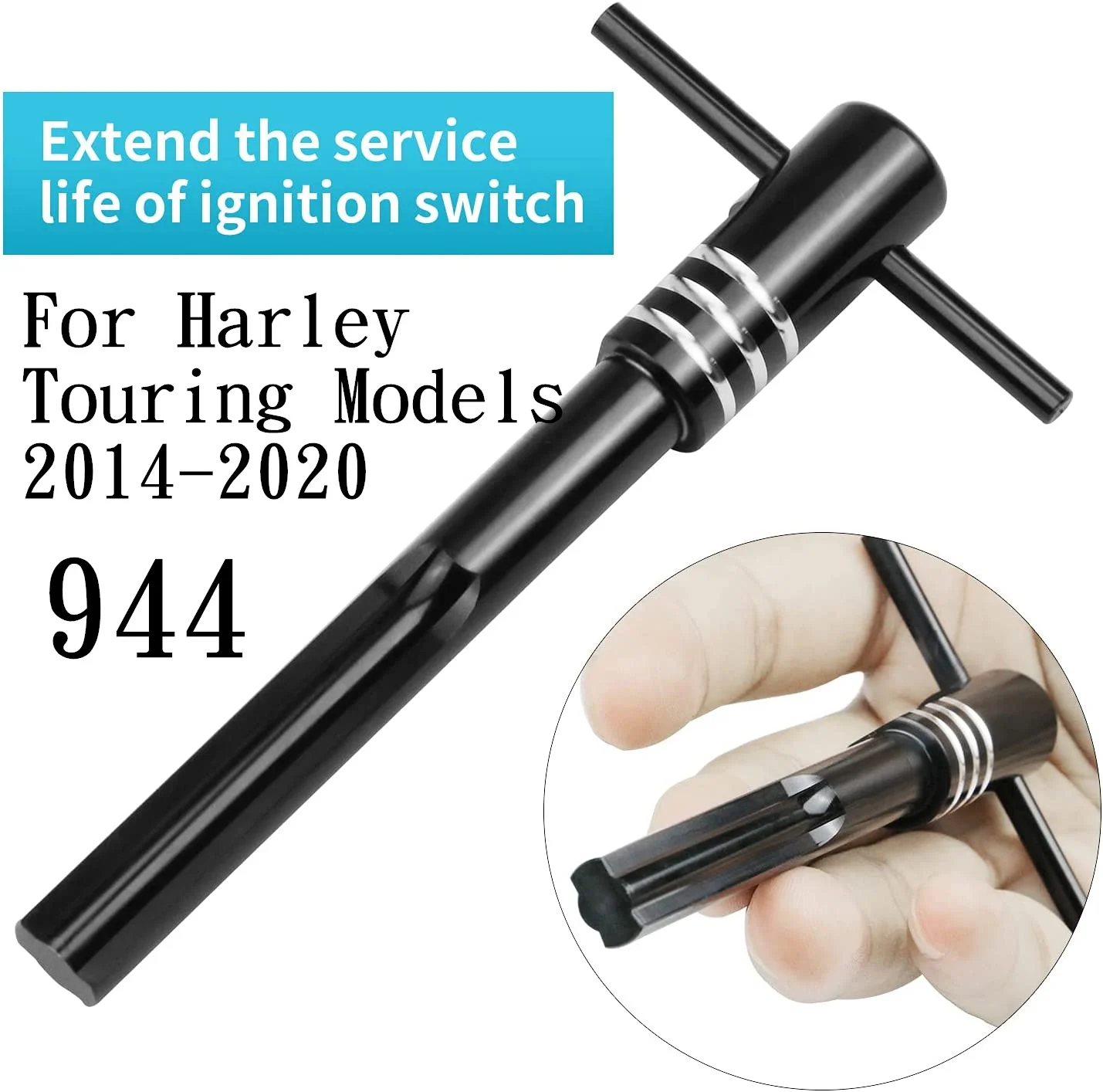 Черный инструмент для регулировки корпуса зажигания 944 для Harley FLH/T Glide 2014-2022 Road/ Street/Electra Glide Ultra 
Черный инструмент для регулировки корпуса зажигания 944 для Harley FLH/T Glide 2014-2022 Road/ Street/Electra Glide Ultra