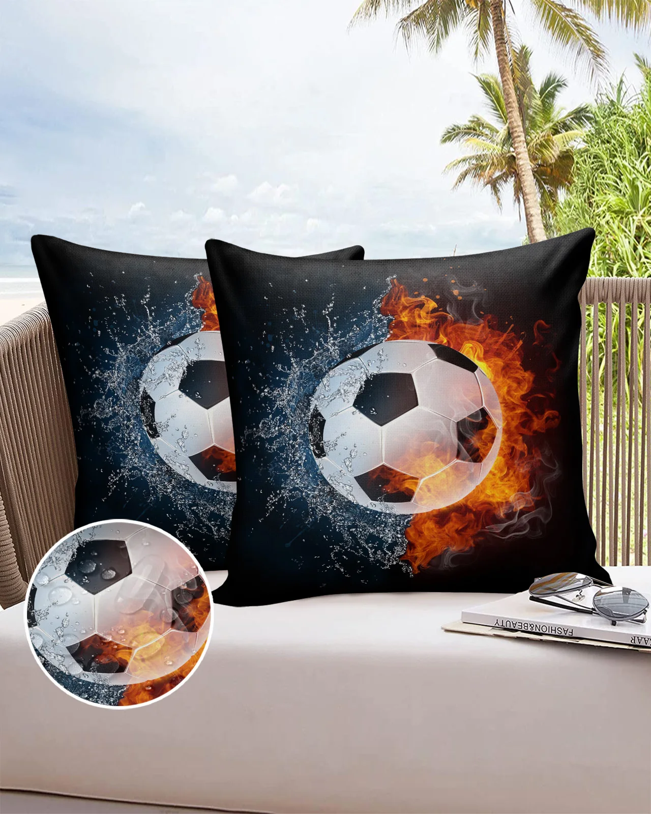 Football Fire Water Sofa Double-sided Printing Pillow Covers 30 X 50cm Waterproof Square Pillowcase for Bedroom
Football Fire Water Sofa Double-sided Printing Pillow Covers 30 X 50cm Waterproof Square Pillowcase for Bedroom