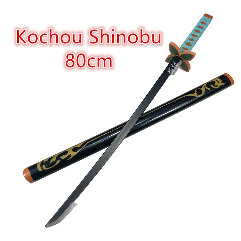 

Kimetsu no Yaiba Original Anime Katana Cosplay Weapon Demon Slayer Sword Kochou Shinobu Kyoujurou Tanjirou Swords 80cm