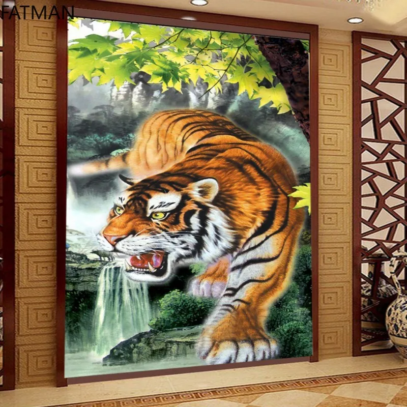 Фотообои FATMAN 3D на заказ, настенное покрытие с изображением пейзажа, прихожей с тигром, гостиной, ресторана
Фотообои FATMAN 3D на заказ, настенное покрытие с изображением пейзажа, прихожей с тигром, гостиной, ресторана