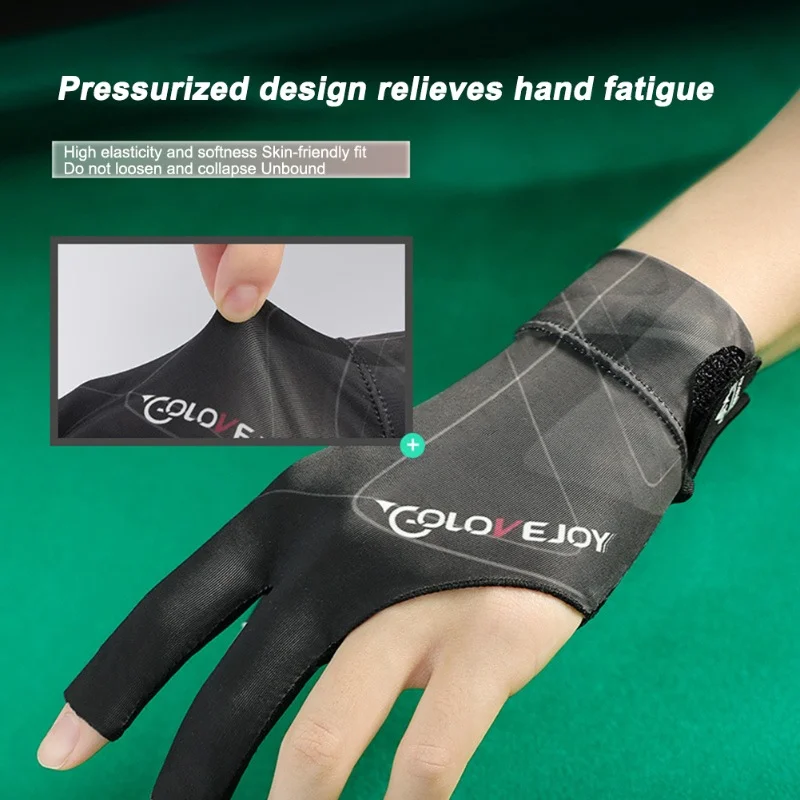 1PC Anti-slip Pool Shooters Open 3 Fingers Glove Billiard Gloves Professional Billiards Gloves High-Quality Billiard Accessories
1PC Anti-slip Pool Shooters Open 3 Fingers Glove Billiard Gloves Professional Billiards Gloves High-Quality Billiard Accessories
