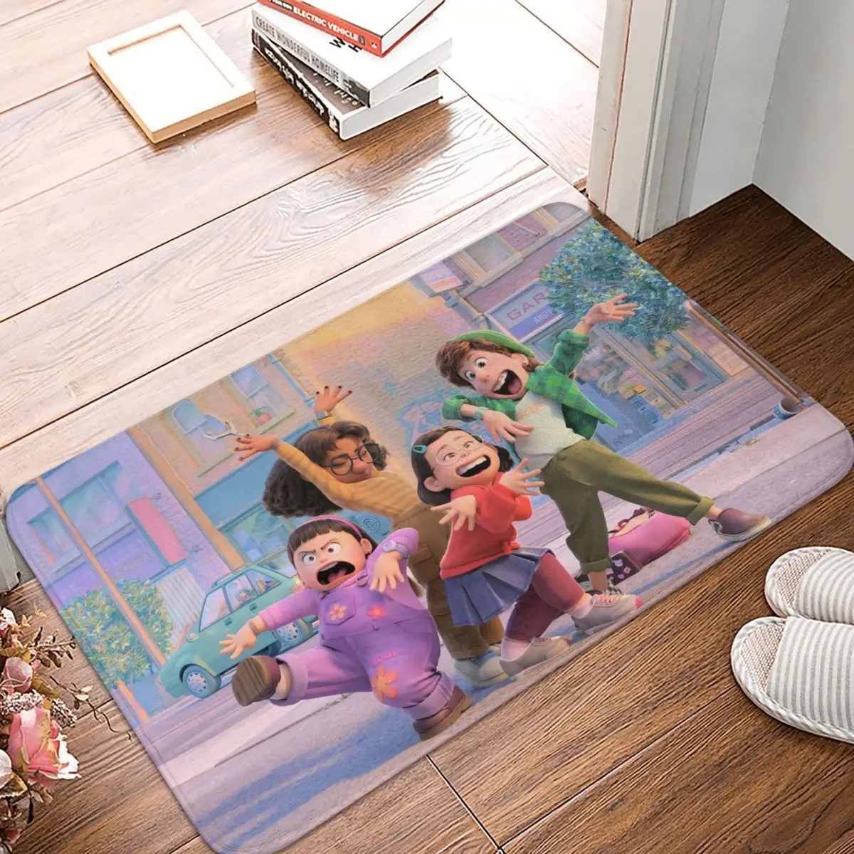 Turning Red Non-slip Doormat Friends Bath Kitchen Mat Prayer Carpet Home Pattern Decor
Turning Red Non-slip Doormat Friends Bath Kitchen Mat Prayer Carpet Home Pattern Decor