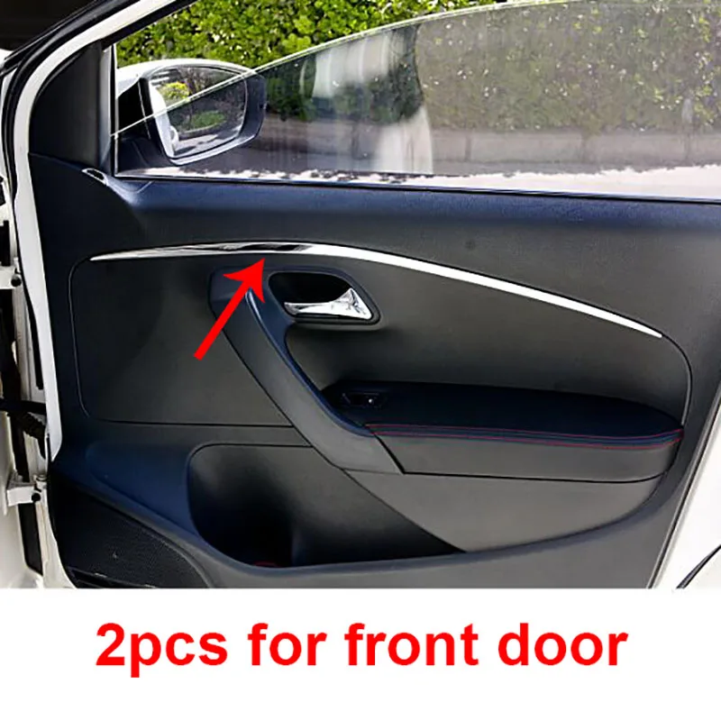 2pcs for Polo 2011-2018 Front Inner Door Panel Decorative Stripes Stainless Steel Decorative Strip
2pcs for Polo 2011-2018 Front Inner Door Panel Decorative Stripes Stainless Steel Decorative Strip