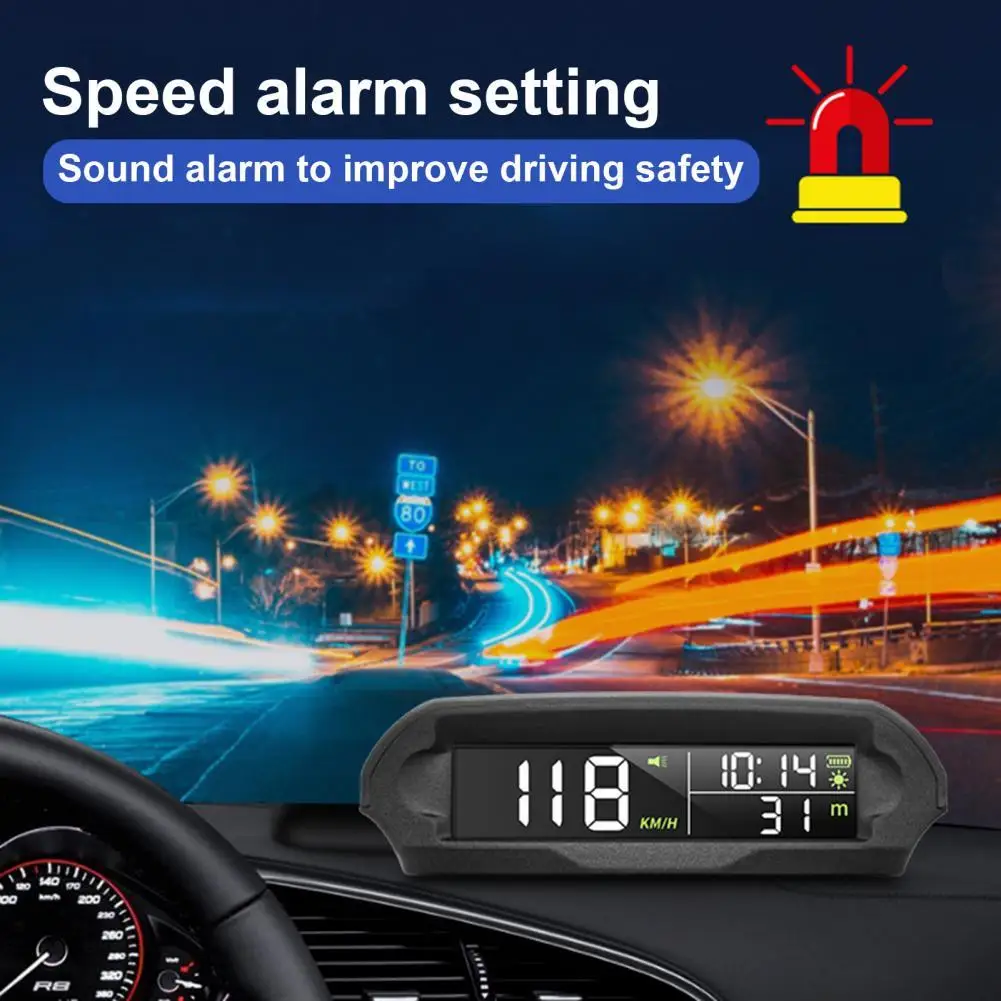 HUD Head-up Display Wireless Solar Powered Electric Component Multi-functional USB HUD Display Speed Display Overspeed Alarm
HUD Head-up Display Wireless Solar Powered Electric Component Multi-functional USB HUD Display Speed Display Overspeed Alarm