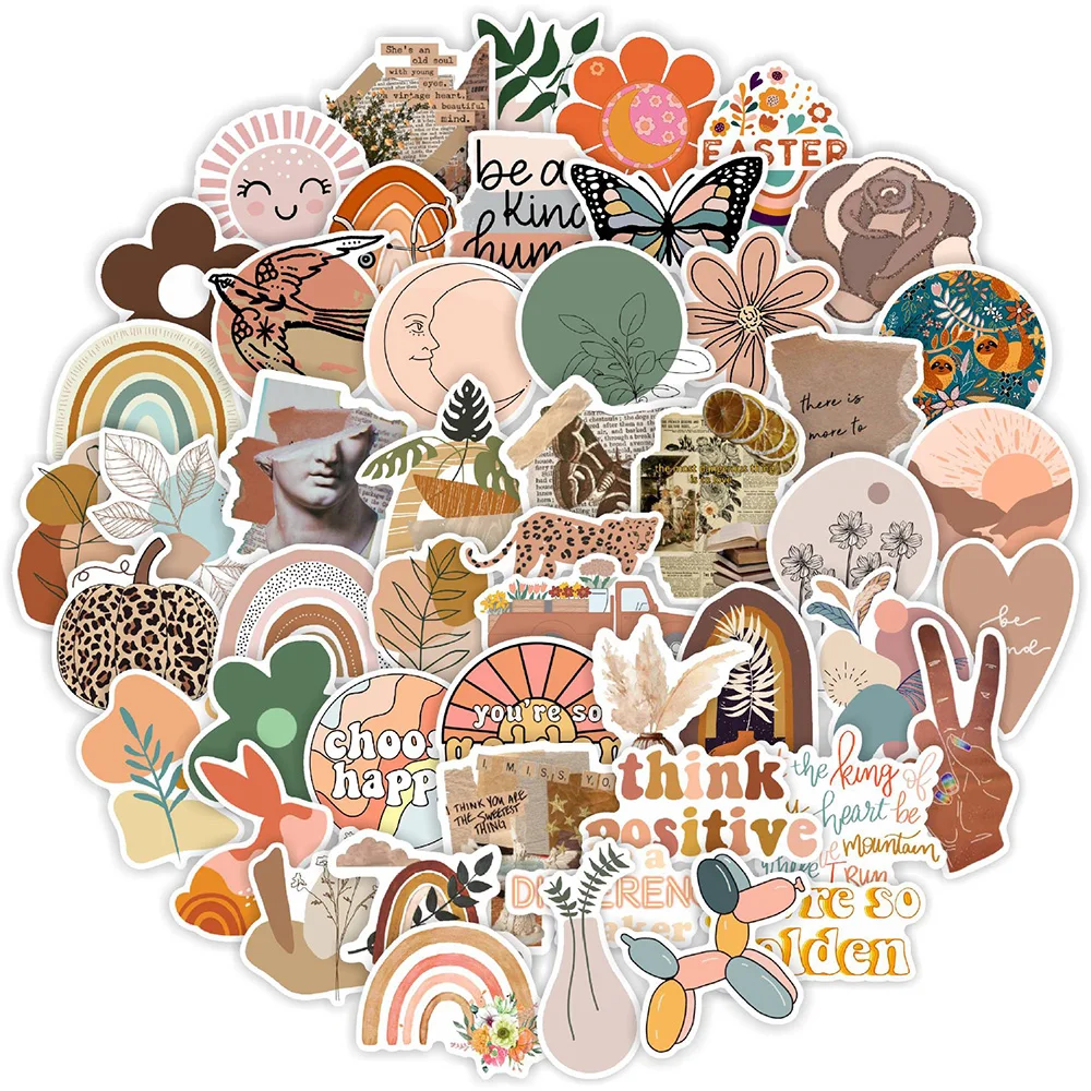 10/30/50pcs Funny Cute Aesthetic Bohemian Art Graffiti Stickers Cartoon Decal Luggage Diary Scrapbook Laptop Phone Cool Sticker
10/30/50pcs Funny Cute Aesthetic Bohemian Art Graffiti Stickers Cartoon Decal Luggage Diary Scrapbook Laptop Phone Cool Sticker