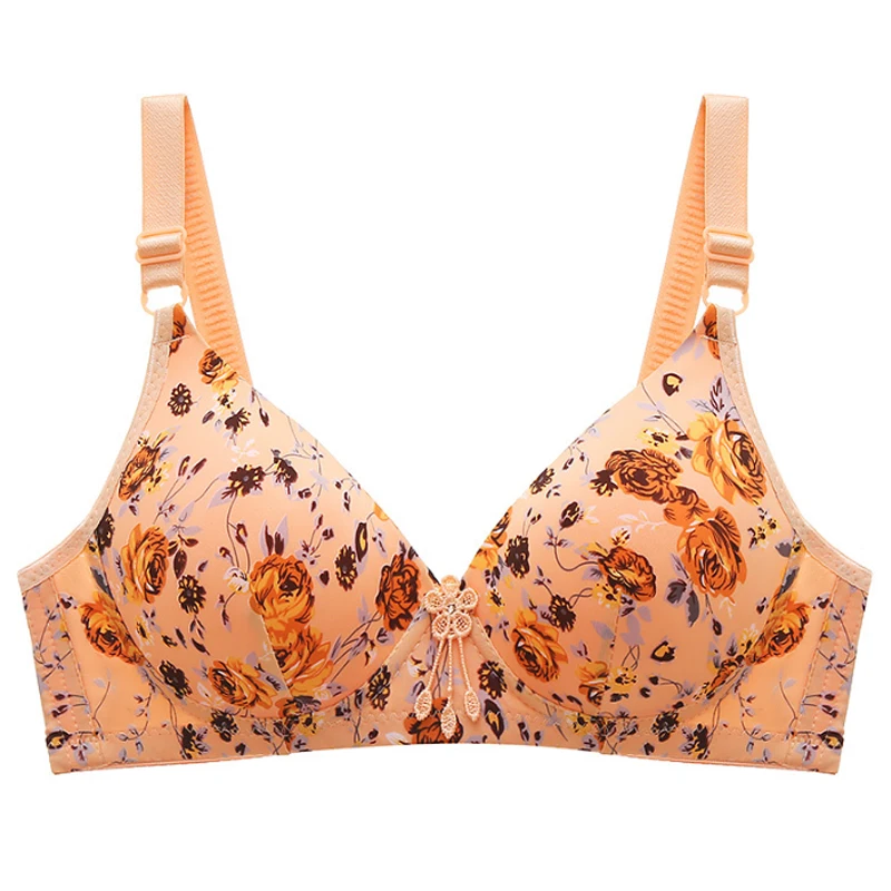 New Large Size Sexy Printing Gather Breathable Ladies Bra Underwear Thin Mould Cup Three Breasted Comfortable No Steel Ring Bra
New Large Size Sexy Printing Gather Breathable Ladies Bra Underwear Thin Mould Cup Three Breasted Comfortable No Steel Ring Bra
