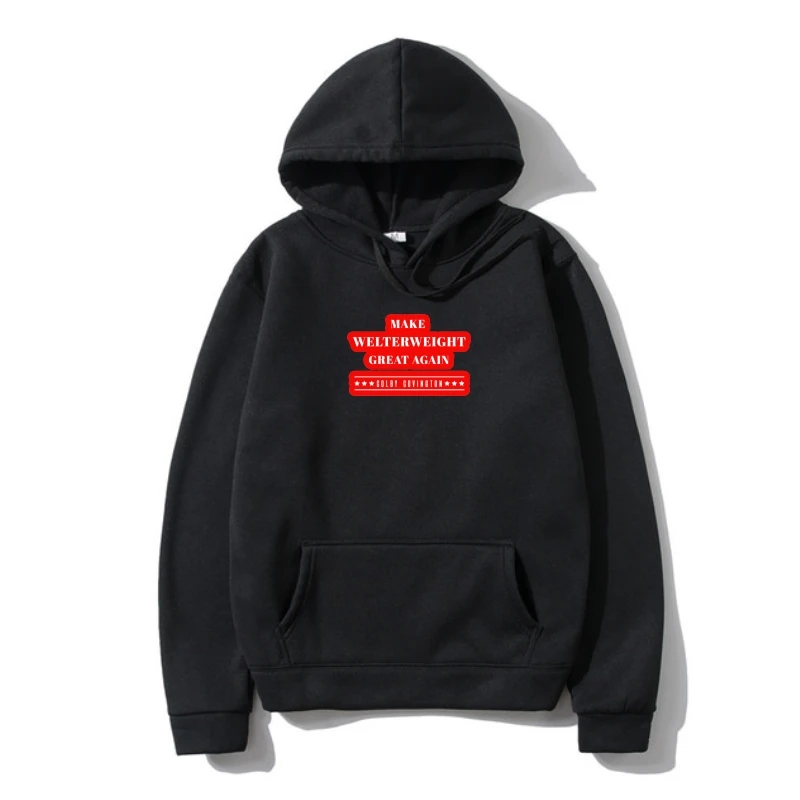 Colby Covington Outerwear Make Welterweigh Grea Again Outerwear Black Men-Women Hoodys Quality Hoody Hoodies
Colby Covington Outerwear Make Welterweigh Grea Again Outerwear Black Men-Women Hoodys Quality Hoody Hoodies