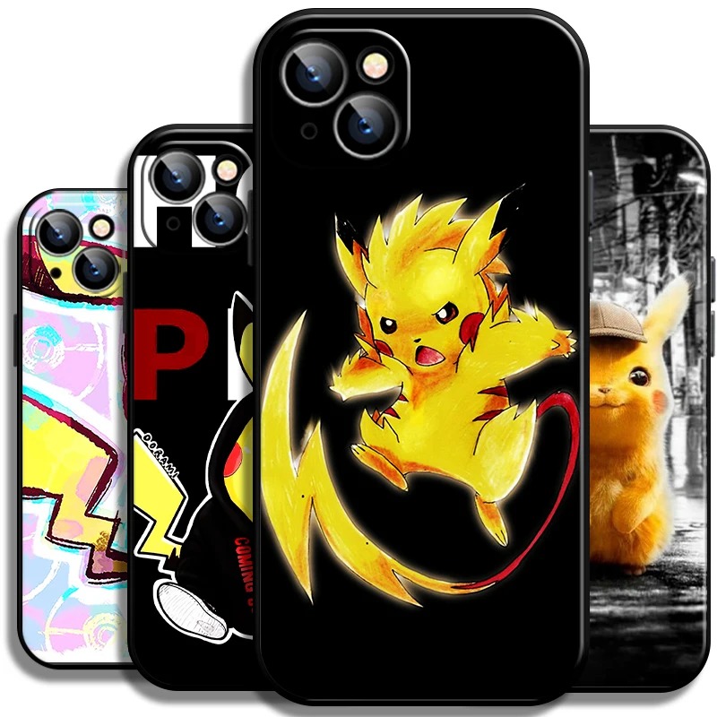 Anime Pokemon Pikachu For Apple iPhone 13 12 11 Pro Mini X XR XS Max SE 5 6 6S 7 8 Plus Phone Case Soft Black Funda Coque
Anime Pokemon Pikachu For Apple iPhone 13 12 11 Pro Mini X XR XS Max SE 5 6 6S 7 8 Plus Phone Case Soft Black Funda Coque