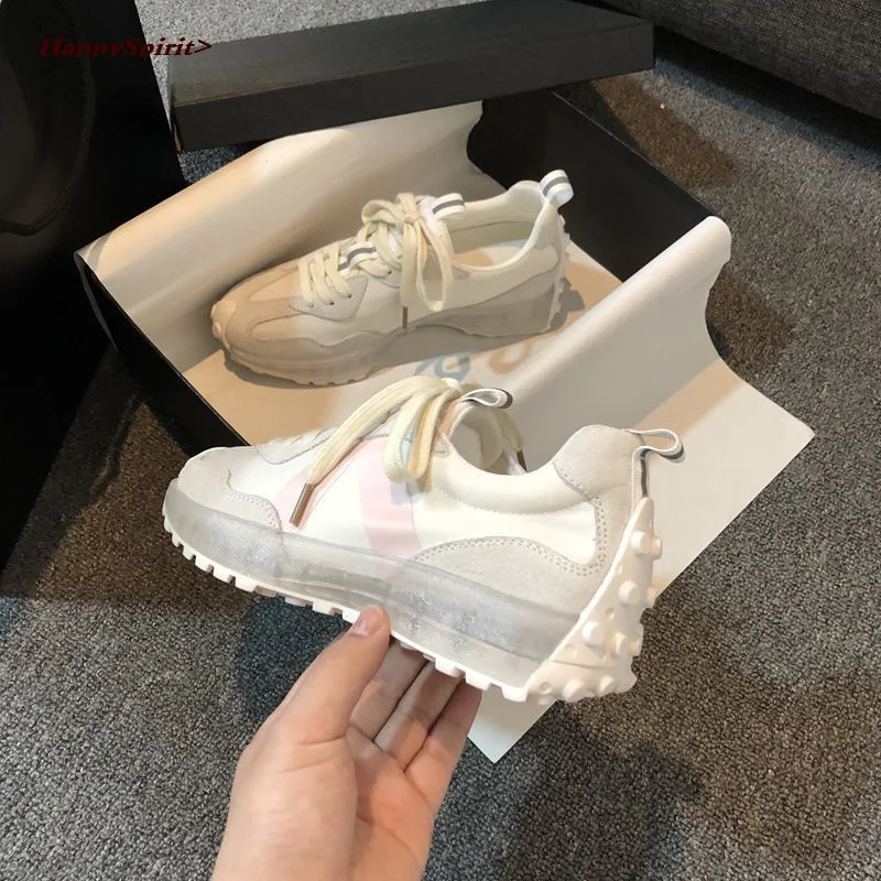 White Women Shoes New Chunky Sneakers For Women Lace-Up White Vulcanize Shoes Casual Fashion Dad Shoes Platform Sneakers Basket
White Women Shoes New Chunky Sneakers For Women Lace-Up White Vulcanize Shoes Casual Fashion Dad Shoes Platform Sneakers Basket