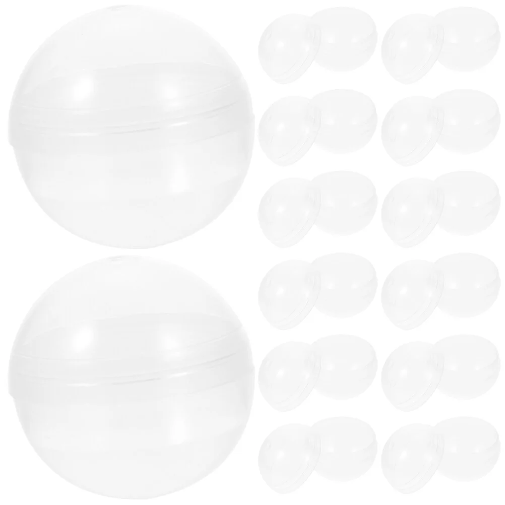 50 Pcs Empty Capsule Vending Machine Capsules Children Clear Plastic Container Prize Round Toy Small Candy 
50 Pcs Empty Capsule Vending Machine Capsules Children Clear Plastic Container Prize Round Toy Small Candy