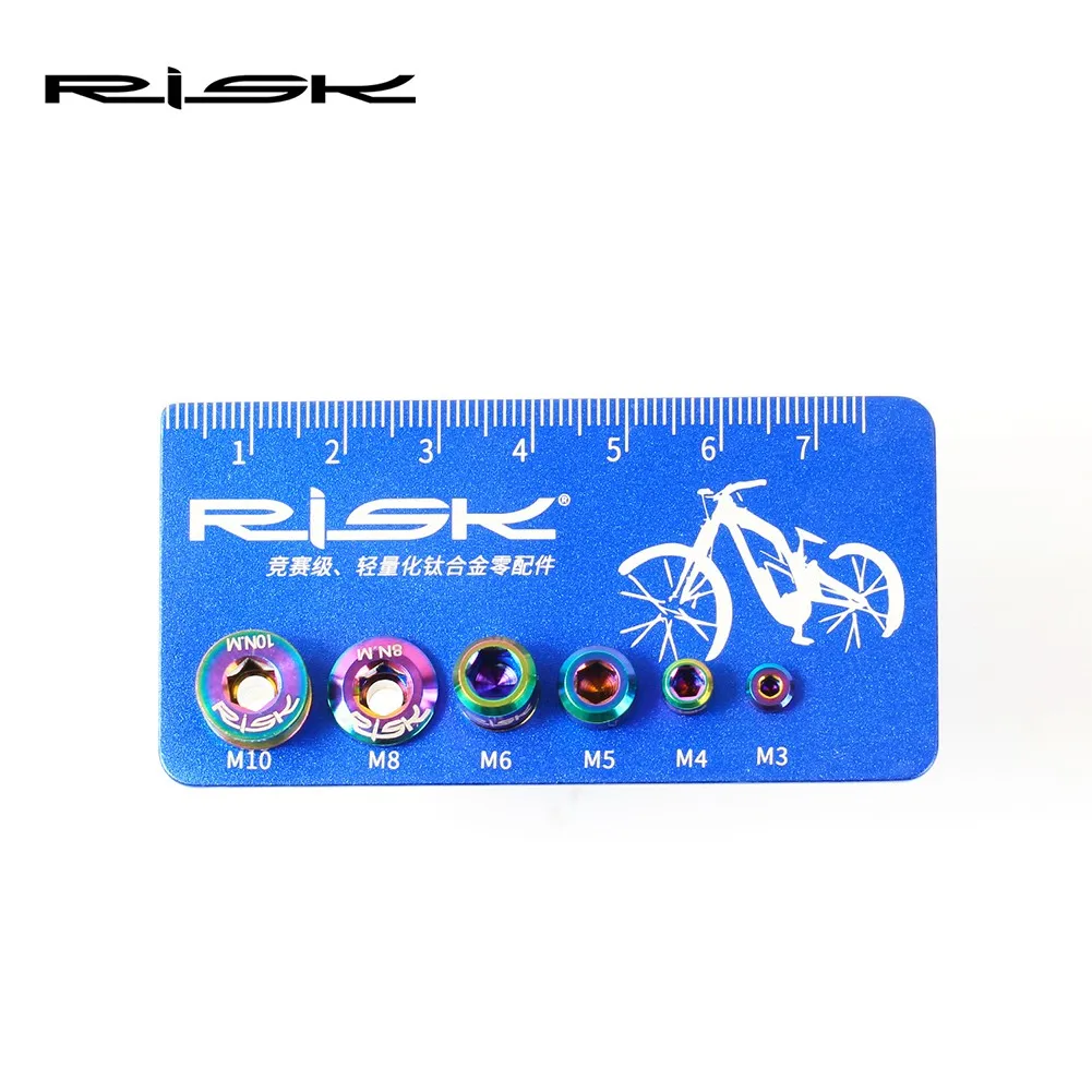 Bicycle Bolt Measuring Caliper Blue Aluminum Alloy Durable M3/M4/M5/M6/M8/M10 Bicycle Screw Specification Measuring Device
Bicycle Bolt Measuring Caliper Blue Aluminum Alloy Durable M3/M4/M5/M6/M8/M10 Bicycle Screw Specification Measuring Device