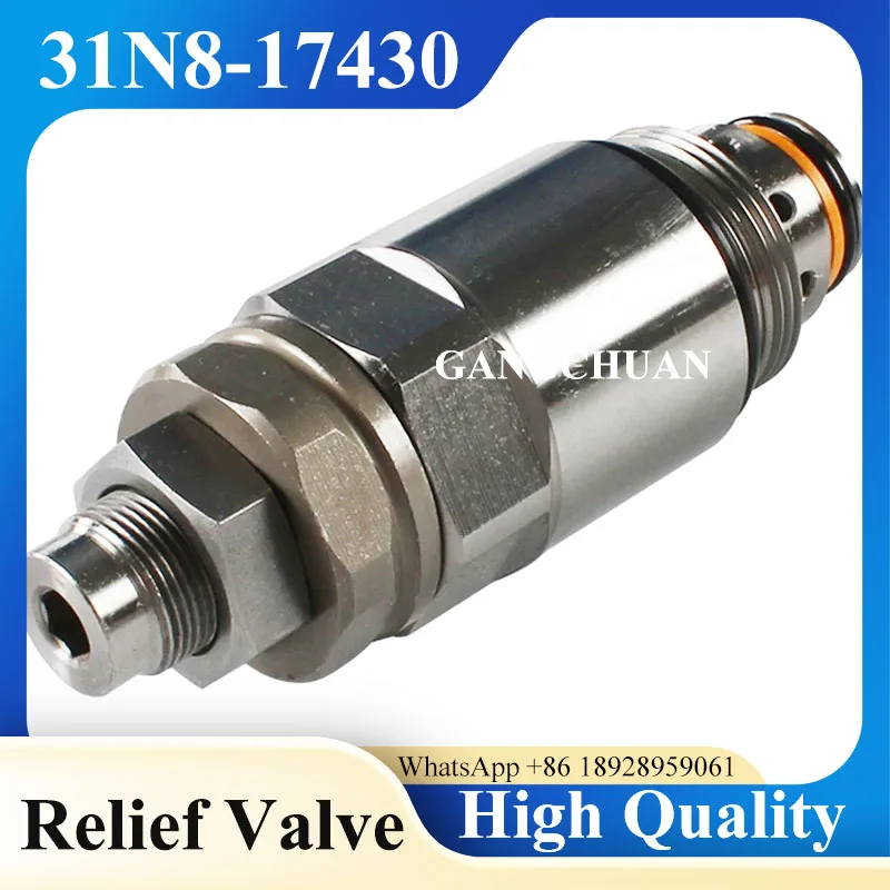 31Н8-17430 31Н 817430 Главный предохранительный клапан для предохранительного регулирующего клапана экскаватора Hyundai R210lc-7 R215-7
31Н8-17430 31Н 817430 Главный предохранительный клапан для предохранительного регулирующего клапана экскаватора Hyundai R210lc-7 R215-7