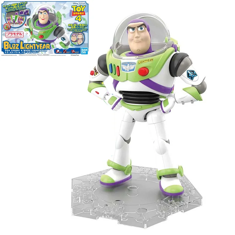 

Bandai Original Toy Story Cinema-rise Buzz Lightyear Assembly Model Kit Decoration Anime Action Figure Toys Gift For Children