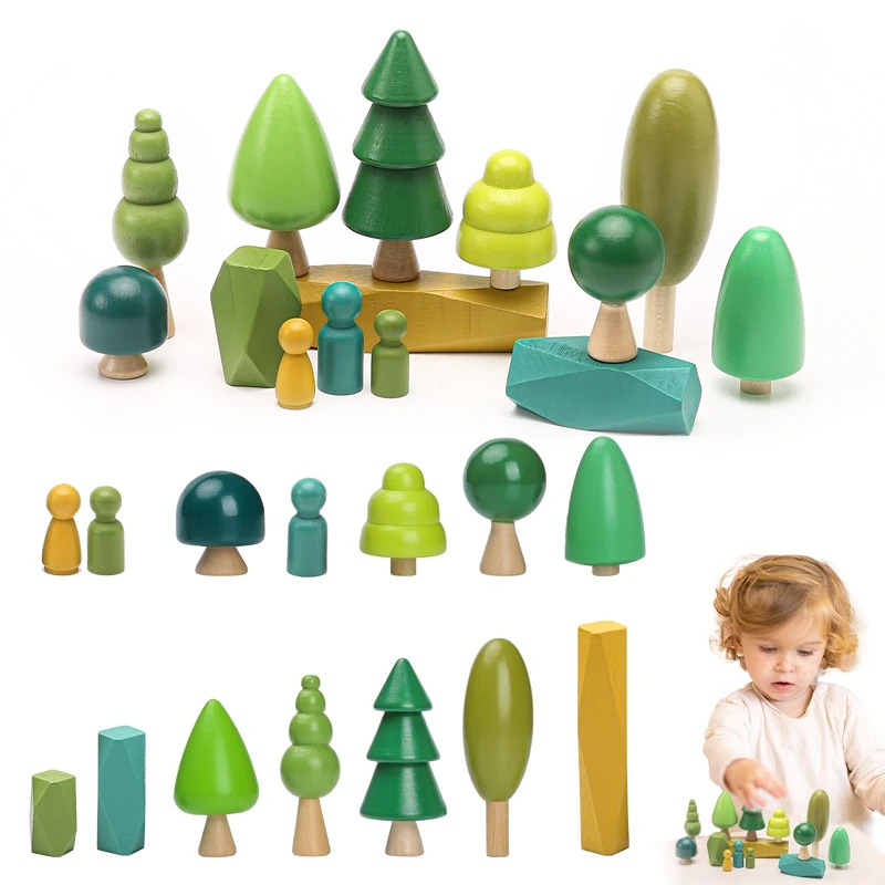 Wooden Building Block Forest Ornaments Toys Mushroom Christmas Tree Children Montessori Educational Wooden Grasp Matching Toys
Wooden Building Block Forest Ornaments Toys Mushroom Christmas Tree Children Montessori Educational Wooden Grasp Matching Toys