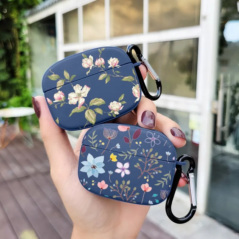 Flowers Silicone Earphone shell For Apple Airpod 2/1 Cover For Airpod pro Earphone case for airpods capa fundas Navy blue Fundas
Flowers Silicone Earphone shell For Apple Airpod 2/1 Cover For Airpod pro Earphone case for airpods capa fundas Navy blue Fundas