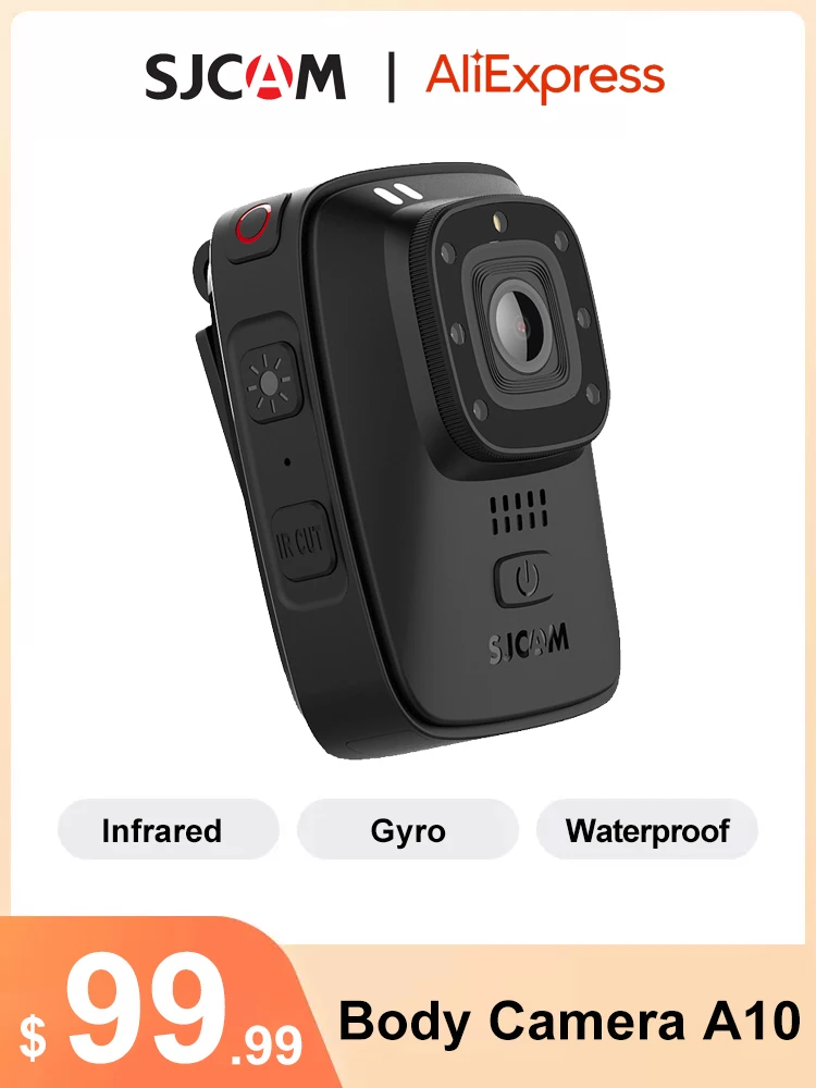 

SJCAM Body Camera A10 Wifi Gyro Stabilization Infrared Security Night Vision IP65 Waterproof DVR Cam Sports Video Action Cameras