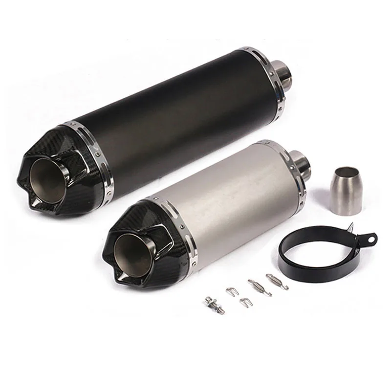 Universal 51mm Motorcycle Exhaust Modify carbon fiber Muffler For ZX10R ZX6R GSXR 600 GSXR750 R6 K8 K6 CBR250 CB600 MT07 
Universal 51mm Motorcycle Exhaust Modify carbon fiber Muffler For ZX10R ZX6R GSXR 600 GSXR750 R6 K8 K6 CBR250 CB600 MT07