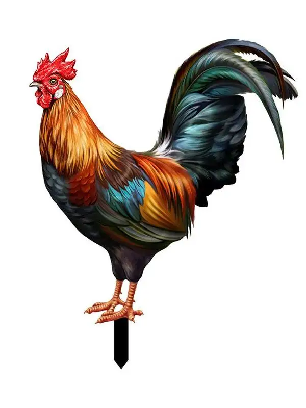 Garden Rooster Statues Waterproof Chicken Statue Garden Decorations Acrylic Chicken Statue For Farm Patio Lawn Back Yard Home
Garden Rooster Statues Waterproof Chicken Statue Garden Decorations Acrylic Chicken Statue For Farm Patio Lawn Back Yard Home